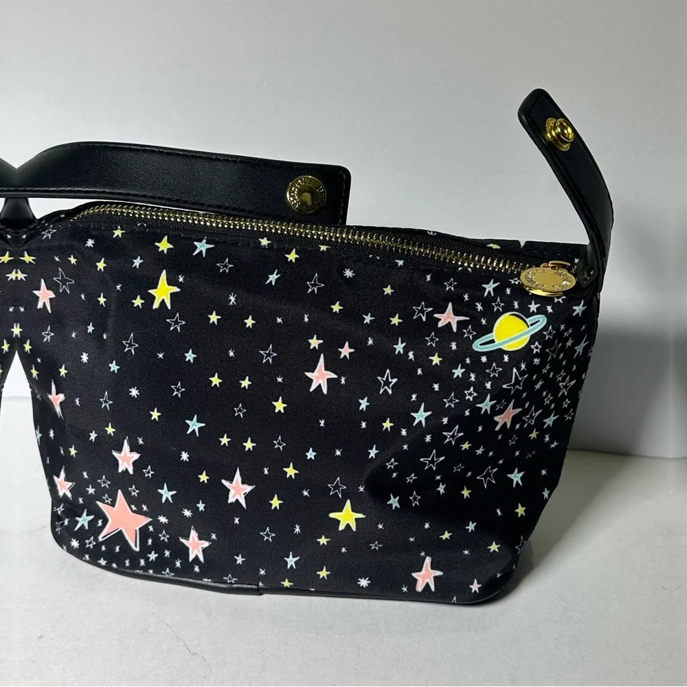 MOSCHINO Bag Pouch Makeup Train Case Clutch Travel Cosmetics Purse NEW - Picture 6 of 11